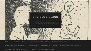 Bro blog black